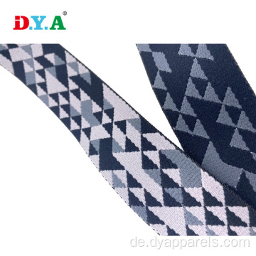 Custom dicker geometrische Jacquard -Kleidungsverkleidung Elastizitätsausstattung